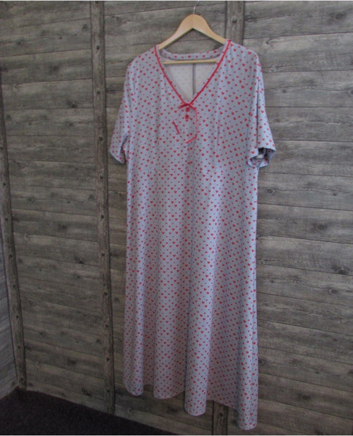 Noční košile maxi dl. vel. 50 TD306