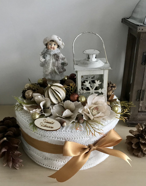 Adventní box s lucernou — foto 1