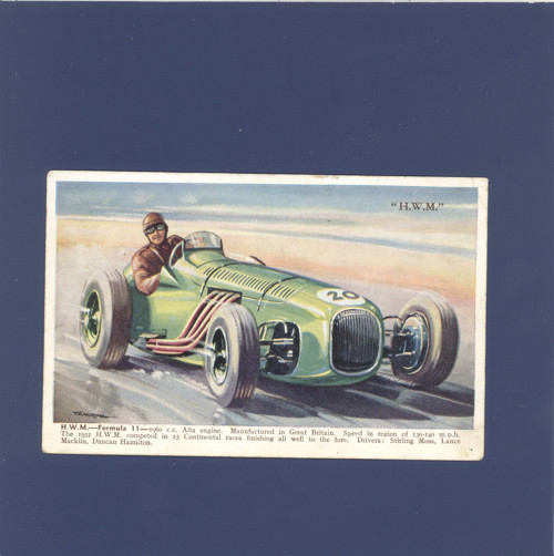 H.W.M. Formula 11 - pohlednice, celistvost — foto 1