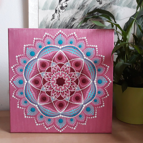 Tečkovaná mandala - Pro radost — foto 1
