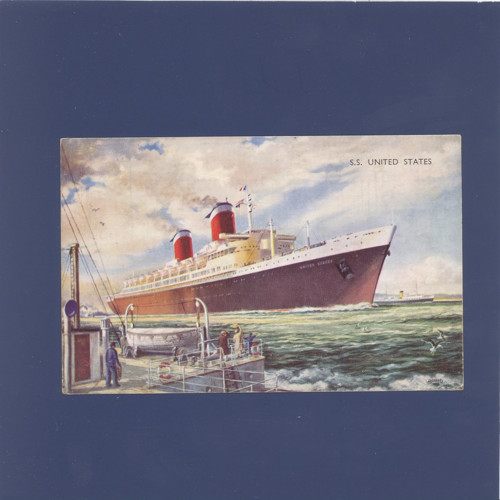 Loď SS United States - pohlednice — foto 1