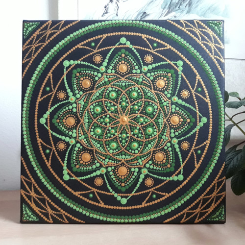 Tečkovaná mandala - Keltská — foto 1