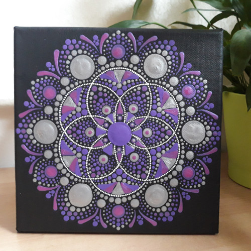 Tečkovaná mandala - Iridis — foto 1