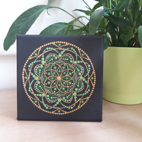 Tečkovaná mandala - Keltská malá — foto 1