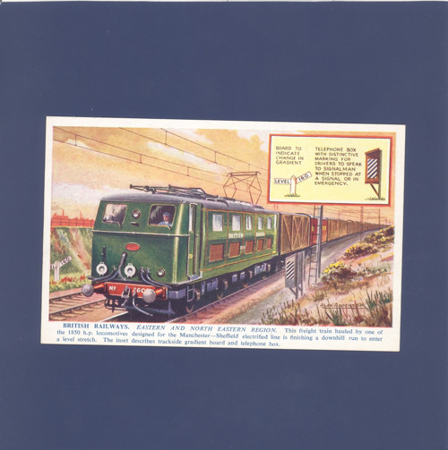 British Railways, vlak - pohlednice — foto 1