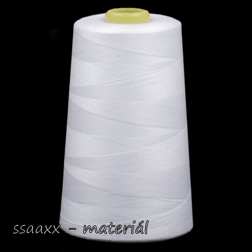 Nit polyesterová ~ overlock ~ 5000y ~ 101 White — foto 1