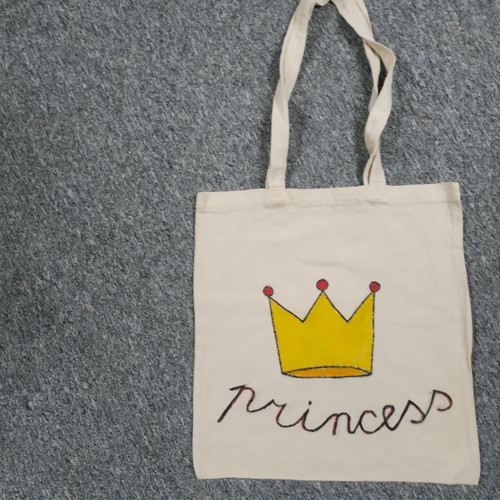 Plátěná taška pro princezny!!