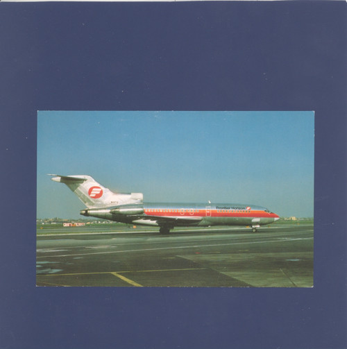 Letadlo Boeing 727-23 - pohlednice