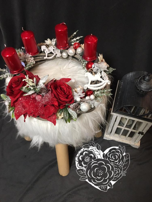 Vánoční adventní věnec — foto 1