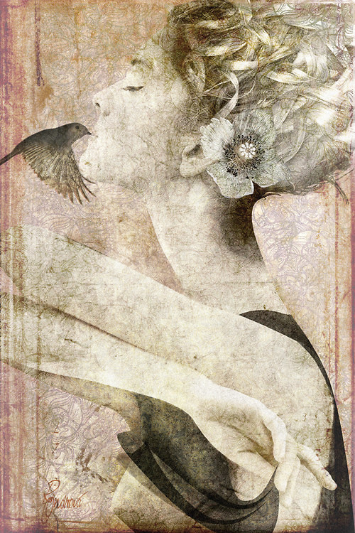 Ranní polibek (42 x 60cm)