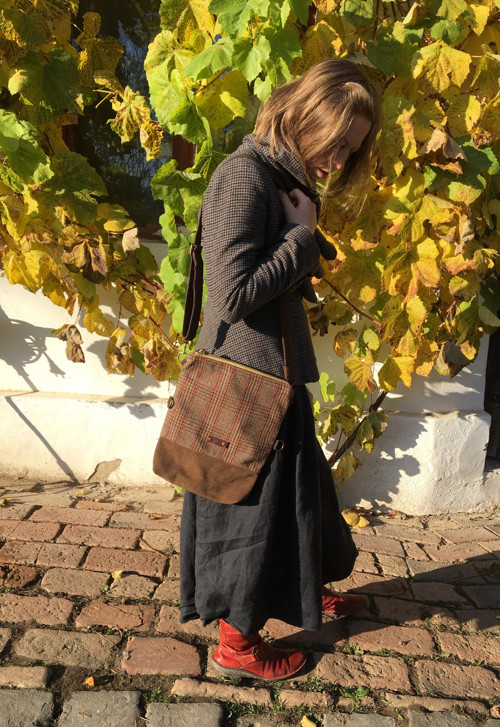 Tartanová - crossbody/psaníčko — foto 1