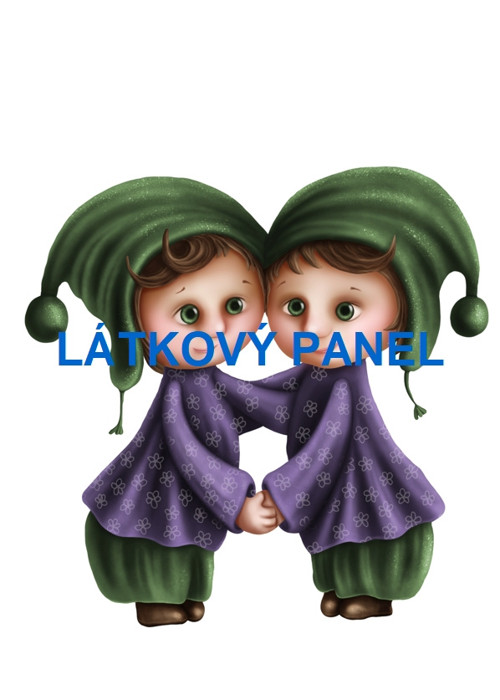 Bavlněný panel - varianty velikostí / 11 x 15cm