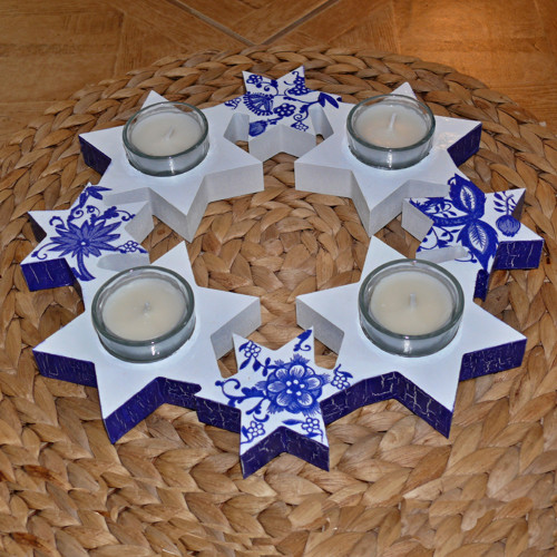 Adventní svícen cibulákový I.