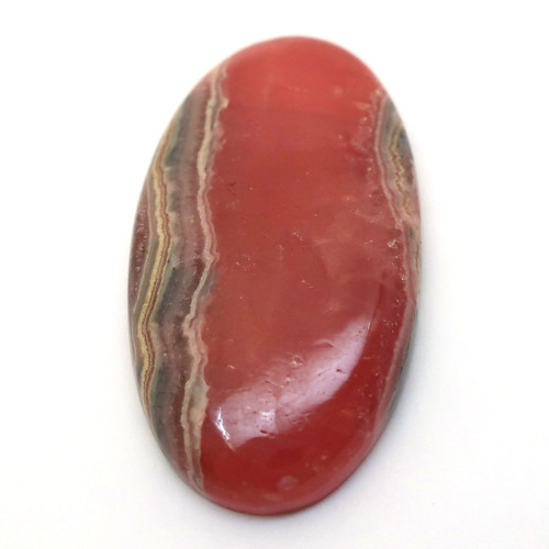 Kabošon rodochrozit ovál 43mm