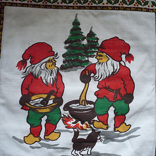 Povlak na polštář - Vánoce