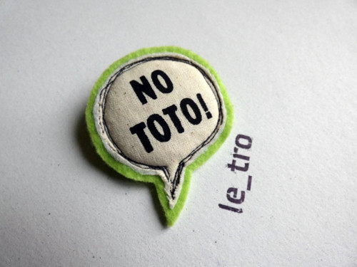 Brož NO TOTO! — foto 1