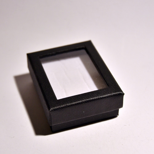 3. Luxusní Krabička Black nízká 6,5x5,5 mm