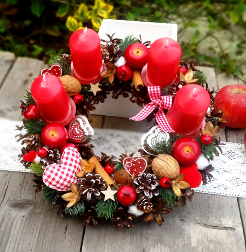 Adventní věnec "Vánoce tradičně" — foto 1