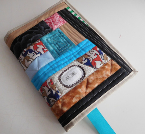 Crazy patchwork - obal na knihu — foto 1