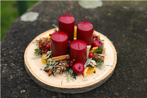 Adventní věneček vánoční klasika — foto 1