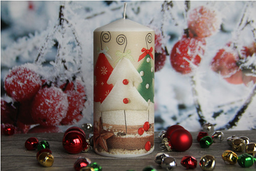 Svíčka vánoční stromečky
