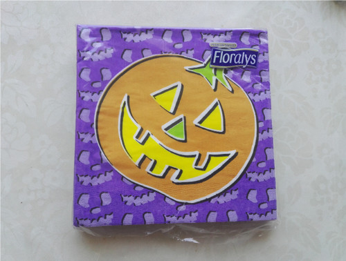 Ubrousky, ubrousek, dýně, Halloween