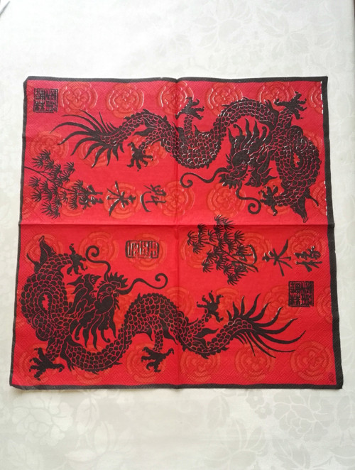 Ubrousky, ubrousek, draci, orient
