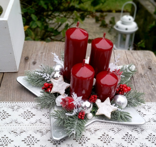 Adventní svícen "Hvězdička" — foto 1
