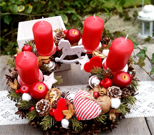 Adventní věnec "Vánoce tradičně" — foto 1