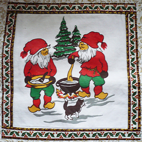 Vánoční ubrus.