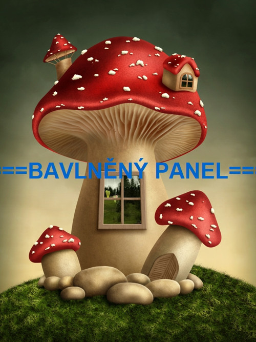 Bavlněný panel 26x35 cm - skladem