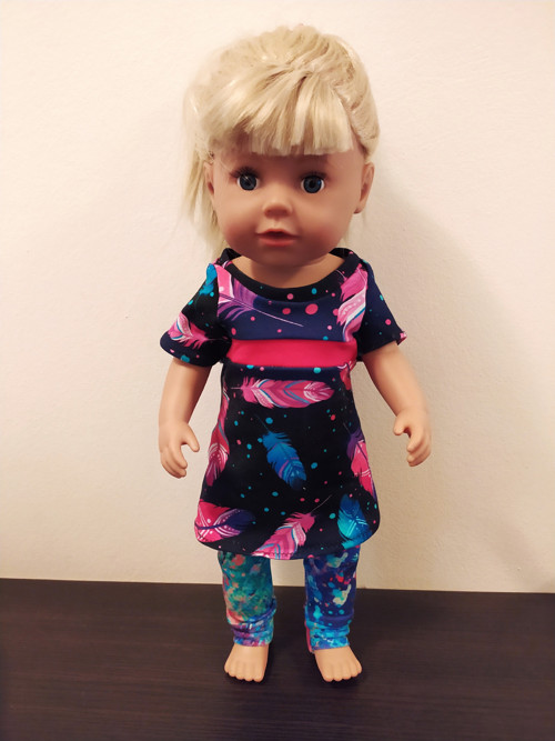 Já a moje Baby Born - šaty pro panenku