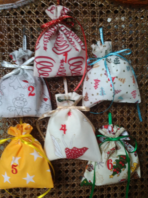 Vánoce - adventní pytlíčky — foto 1