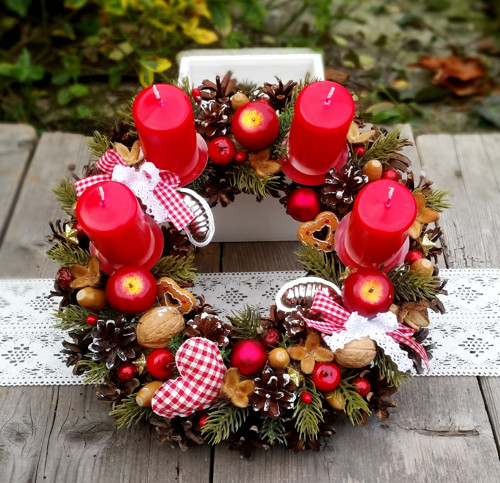 Adventní věneček "Vánoce tradičně" — foto 1