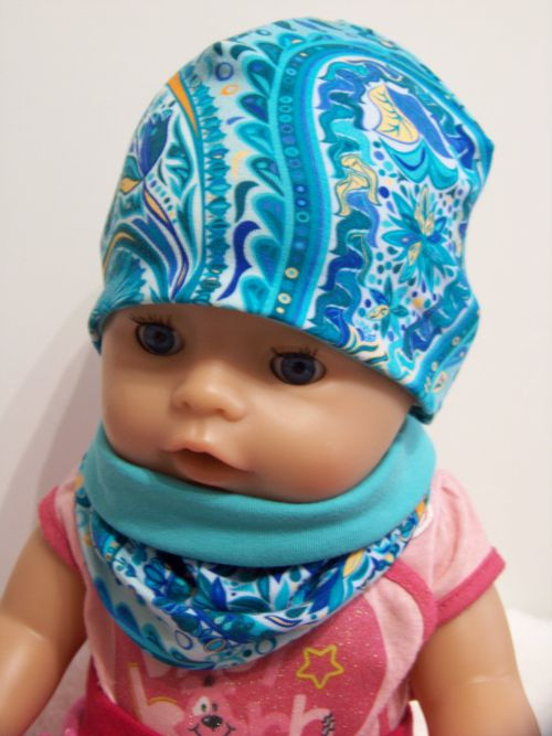 Oboustranný set pro Baby born kašmír/mentol