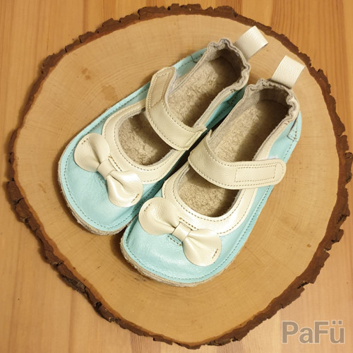 Kožené barefoot baleriny 18,5 cm — foto 1