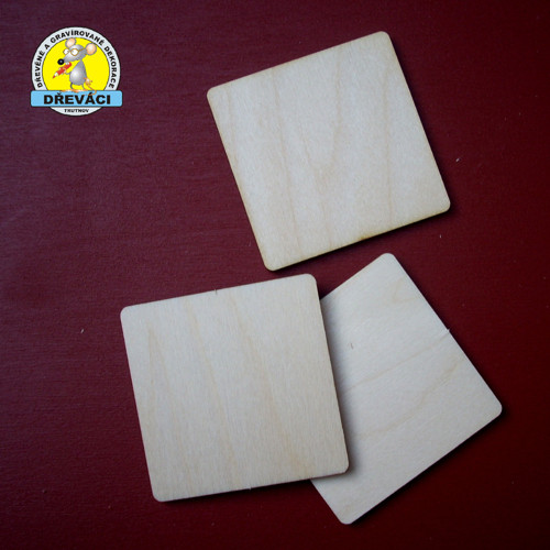 ČTVEREC (zaoblený) ... 6 x 6 cm - (PEXESO) KV009 B