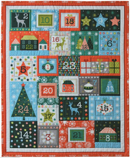Adventní nástěnný kalendář - veselý advent