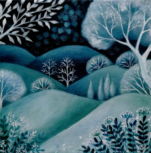 Zimní (20x20 cm) — foto 1