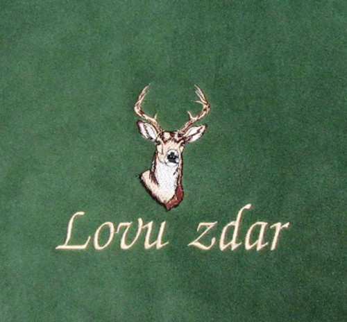 Polštářek jelen - Lovu zdar