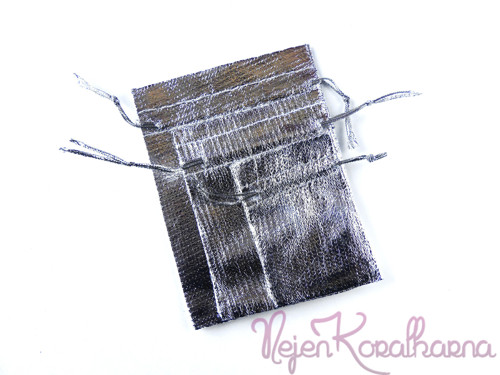 Stříbrný pytlík 9x12cm