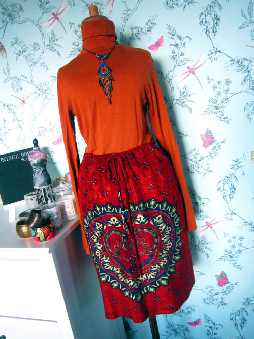 Etno boho sukně — foto 1