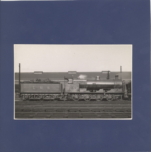 Parní lokomotiva LMS No. 9089 - pohlednice