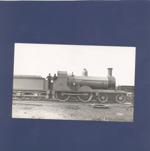 Parní lokomotiva No. 694 - pohlednice, celistvost