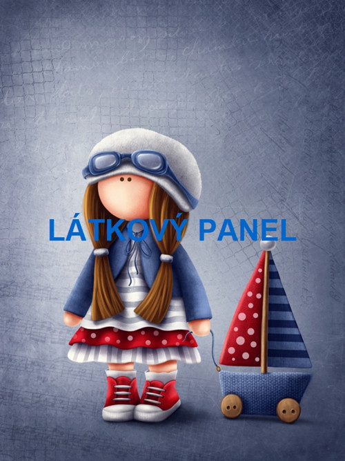 Bavlněný panel 15x20 cm - skladem