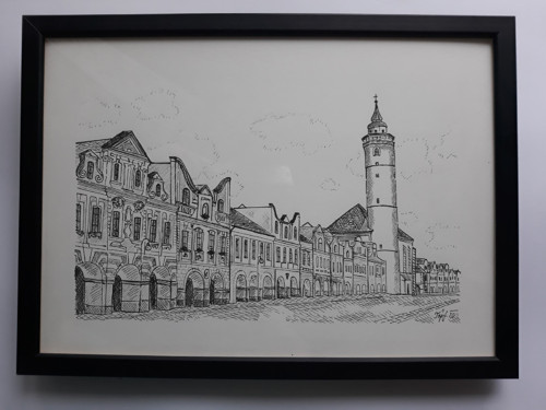 Domažlice - perokresba — foto 1