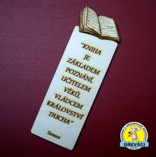 Knižní záložka "Seneca.".... KV0323 B