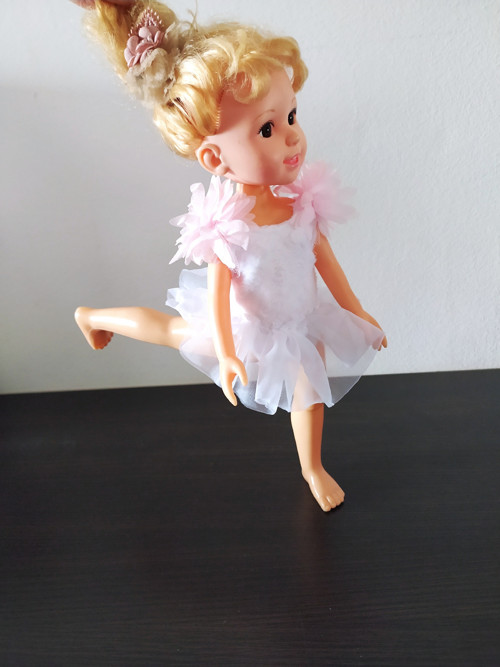 Baletní dres pro oblíbenou panenku nebo plyšáka