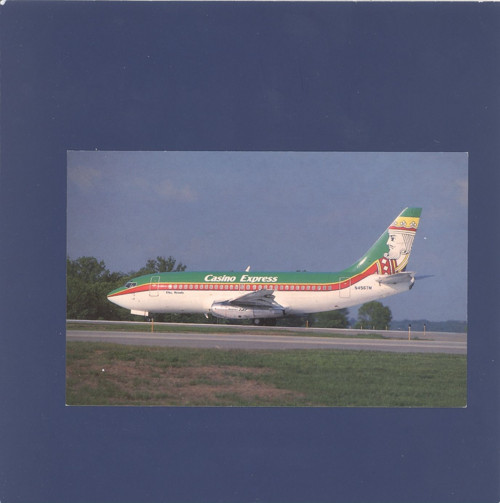 Boeing B-737-2H4 - pohlednice — foto 1