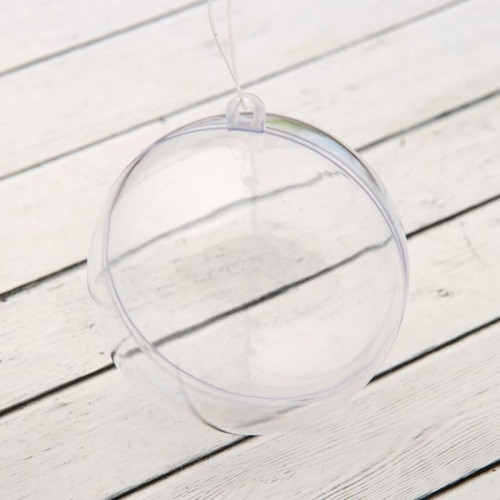 Prázdný kulatý přívěsek, rozdělávací, průměr 7 cm